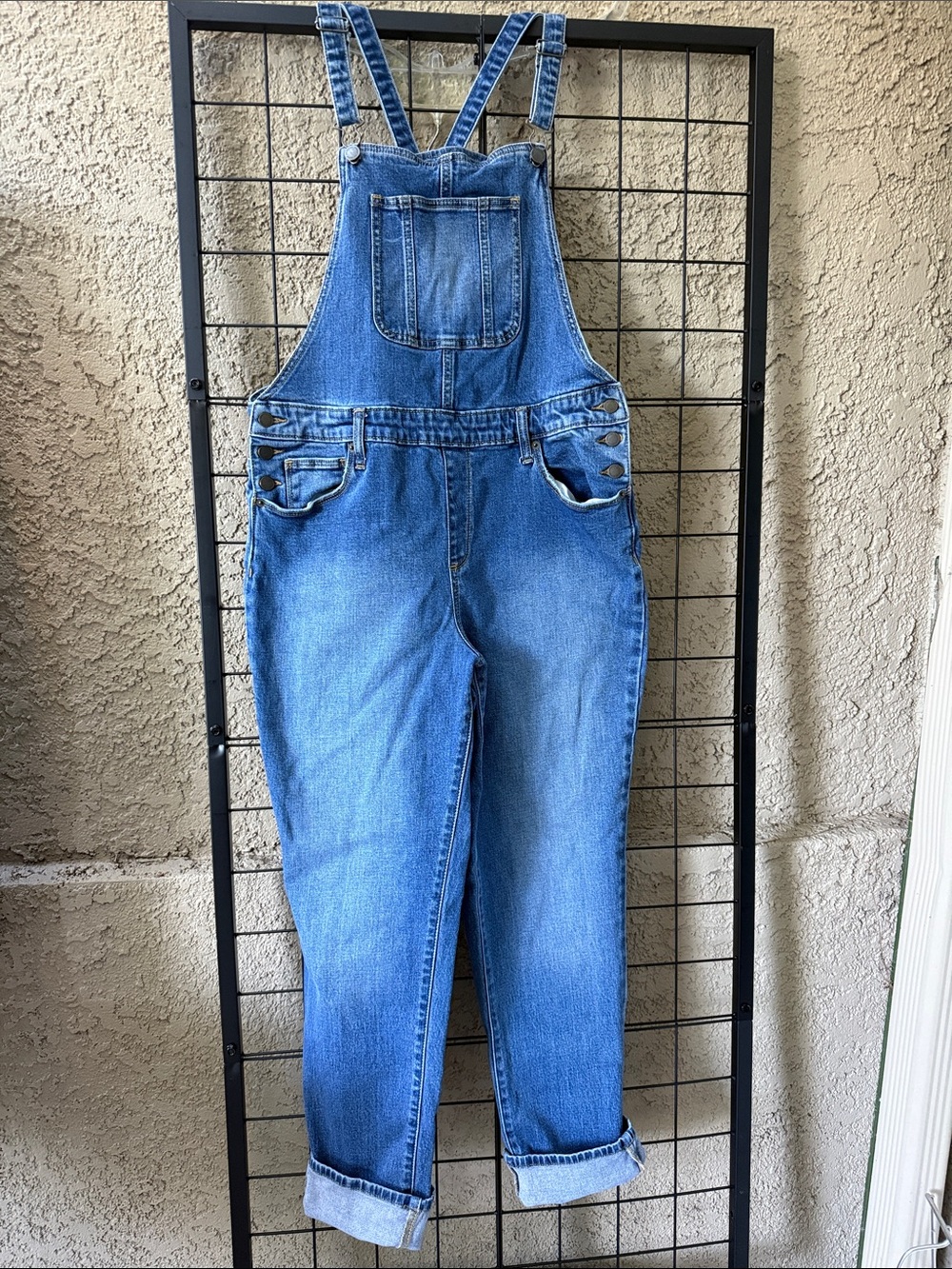 Blue Denim Women's Overalls
